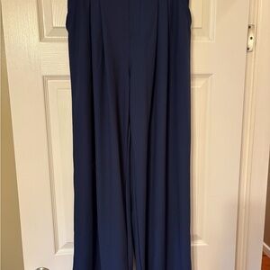 HALARA Navy Waffle Pants